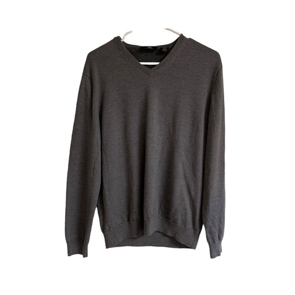 Calvin Klein Other - Calvin klein Men’s Extra Fine Merino Wool V-neck Sweater Size XL